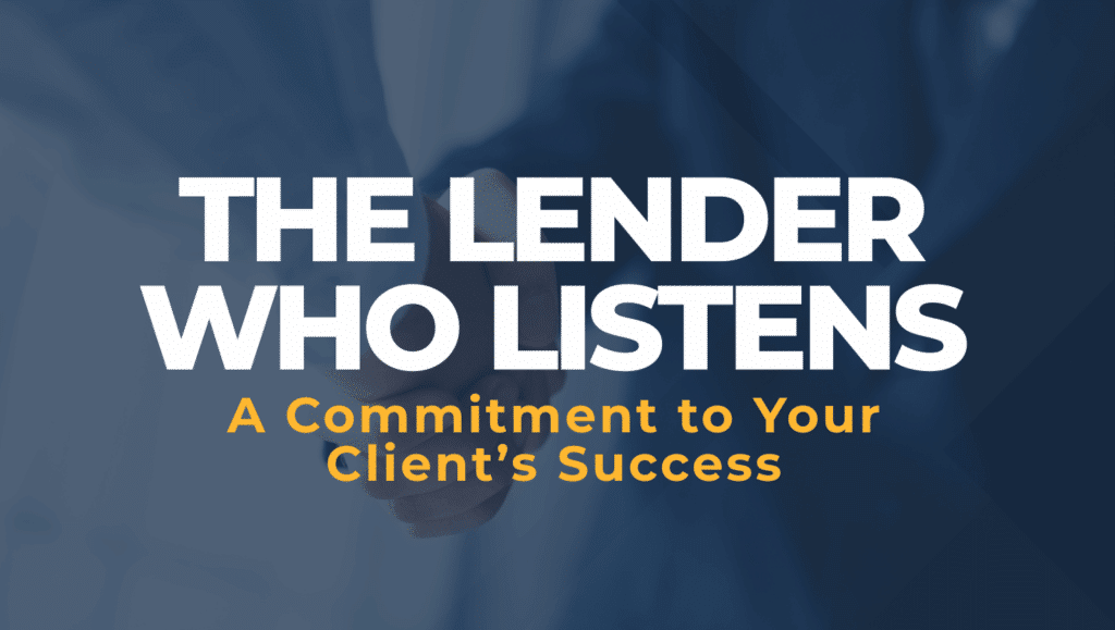 The Lender Who Listens