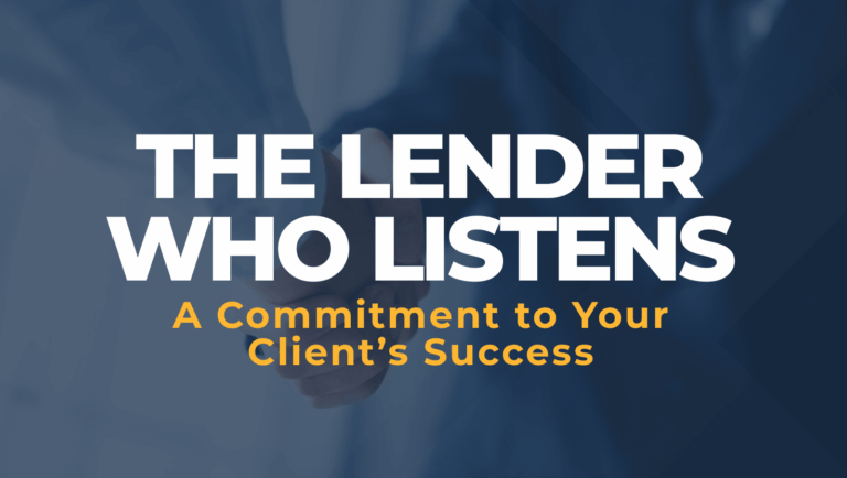 The Lender Who Listens